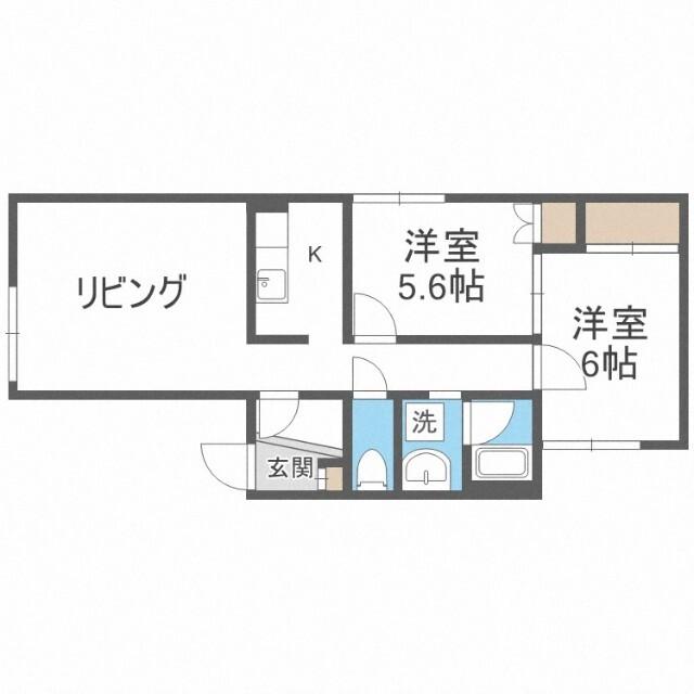 プレセアパレス（301） 間取り図画像