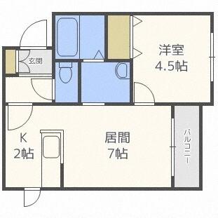 プレミアシティ元町Ⅱ（202） 間取り図画像