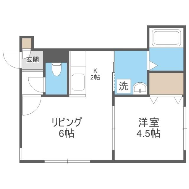 プログレス元町（305） 間取り図画像