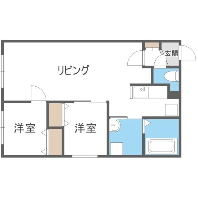 マルベックＮ２２（106） 間取り図画像