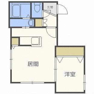 ＣＲＯＷＮ　ＣＬＯＶＥＲ（201） 間取り図画像