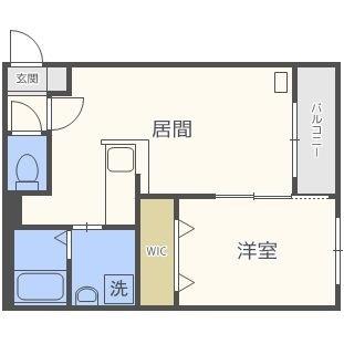 Ｇｒａｎｄ　Ｒａｖｉｎｅ　八軒（グランラヴィーヌ八軒（402） 間取り図画像