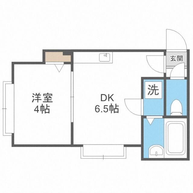 ライラックコート（203） 間取り図画像