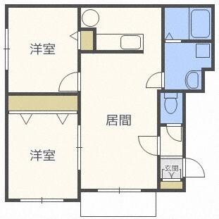 レガート４１（101） 間取り図画像