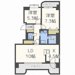 第３エクセルナガタ（202） 間取り図画像