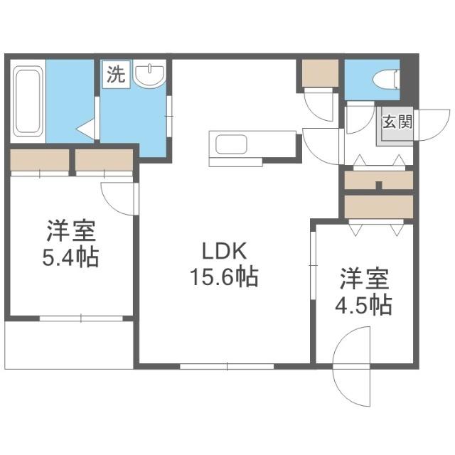 Ｌｕｍｉｅｒｅ　Ｋｏｔｏｎｉ(ルミエールコトニ)（305） 間取り図画像