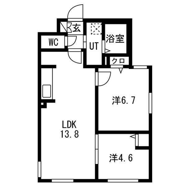 ＮＯＢＬＥ　Ｃｈａｒｍａｎｔ(ノーブルシャルマン)元町（306） 間取り図画像