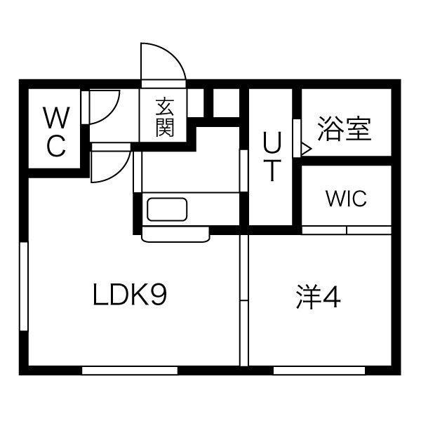 ウインダムヒル札幌駅前（406） 間取り図画像