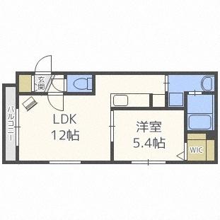 グランメール２４ＥＡＳＴ（303） 間取り図画像