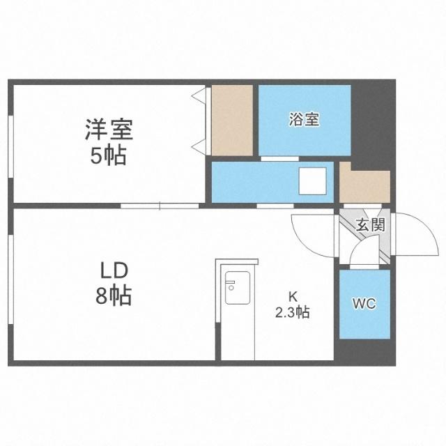 オッペンハイム元町（105） 間取り図画像