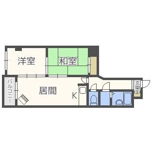 コート琴似（103） 間取り図画像