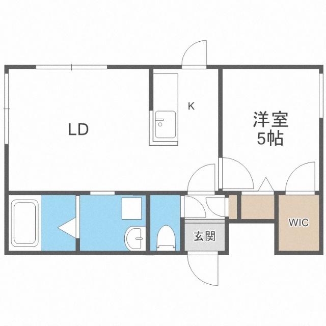 グランディールＮ１６（403） 間取り図画像