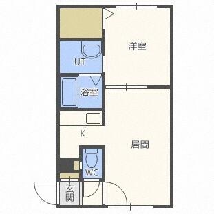 グランメール元町（303） 間取り図画像