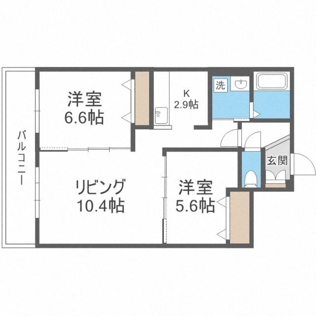グラン札幌（703） 間取り図画像