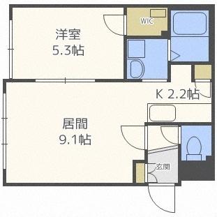 ディスティーノ（101） 間取り図画像
