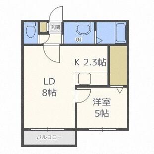 コローレＮ１８（305） 間取り図画像