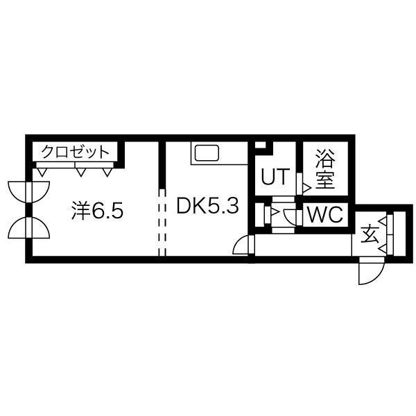 トランキル（305） 間取り図画像