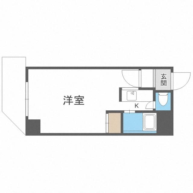 サニープレイス１５１（701） 間取り図画像