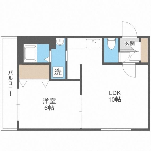 ドリーバーデン宮の沢（205） 間取り図画像