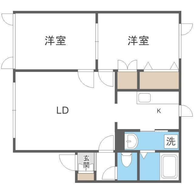 ネクストパーク（101） 間取り図画像