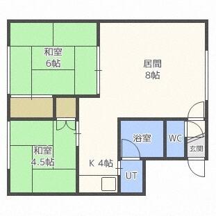 サンコーポⅡ（106） 間取り図画像