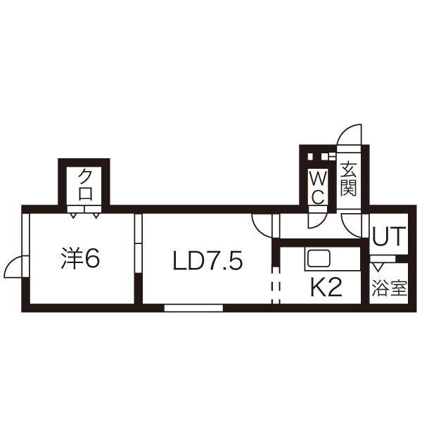 ジュピターノルデン（103） 間取り図画像