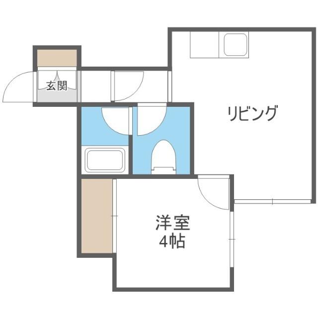 ビューフラット宮の沢（202） 間取り図画像