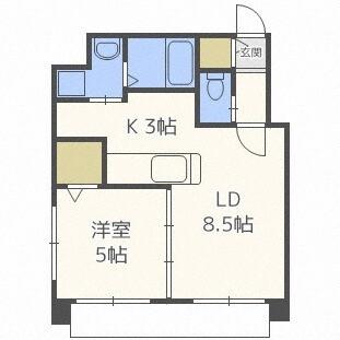 スペチアーレ札幌（803） 間取り図画像