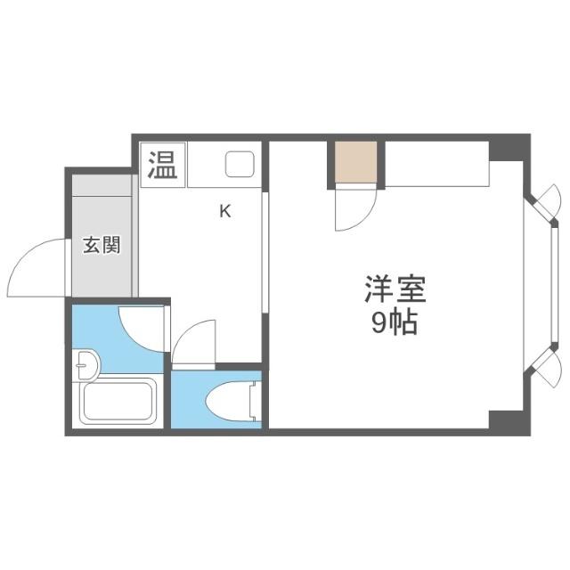 セイム・サッポロ（310） 間取り図画像
