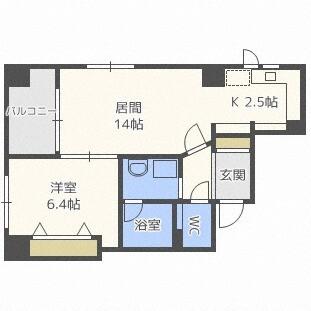 ゼファー札幌ステーション（904） 間取り図画像