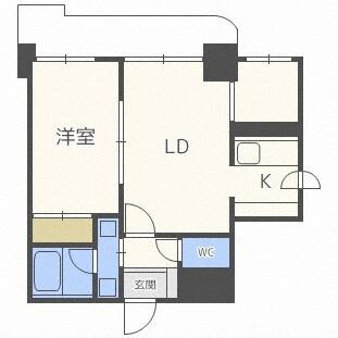 トミイビルＮｏ．３９（906） 間取り図画像