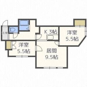 トトロの杜Ⅰ（202） 間取り図画像