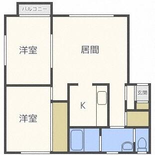 ニューライフ３６（101） 間取り図画像