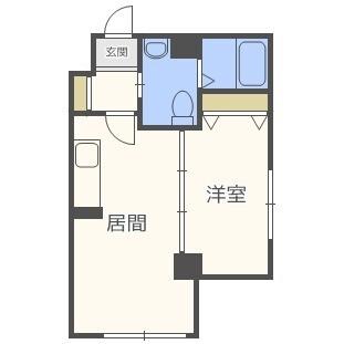 プレゼンスＮ９　Ｃ棟（201） 間取り図画像