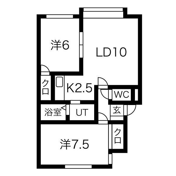 ノーマルヒル元町（205） 間取り図画像