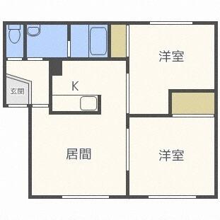 ポラリス（201） 間取り図画像