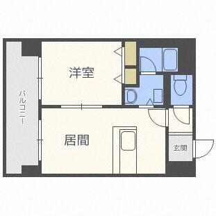 パシフィック元町パッセージ（307） 間取り図画像