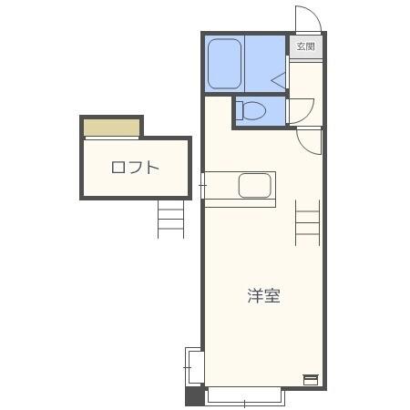 パレス元町（203） 間取り図画像