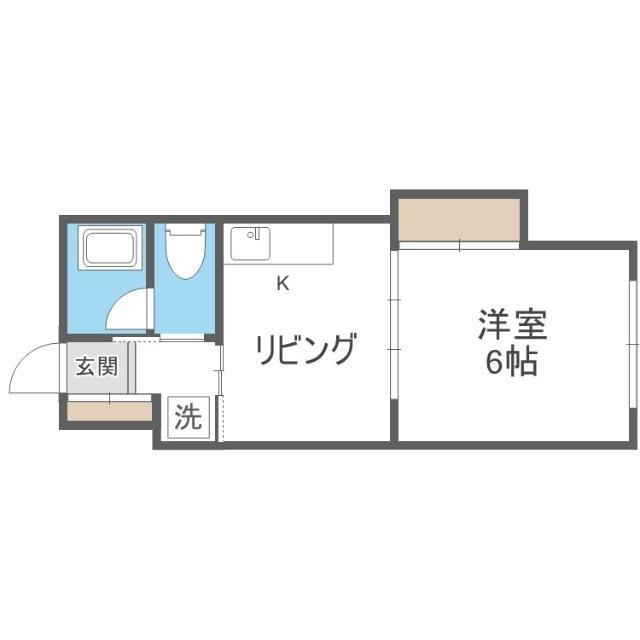 ラベラヴィータ西町（105） 間取り図画像