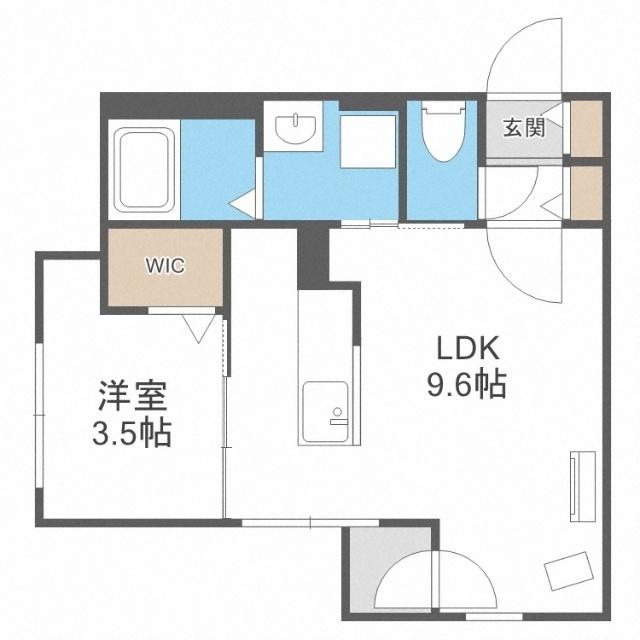 ラ・シュエットαＩＶ（302） 間取り図画像