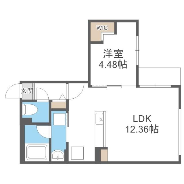 ラ・シュエットＮ６（405） 間取り図画像