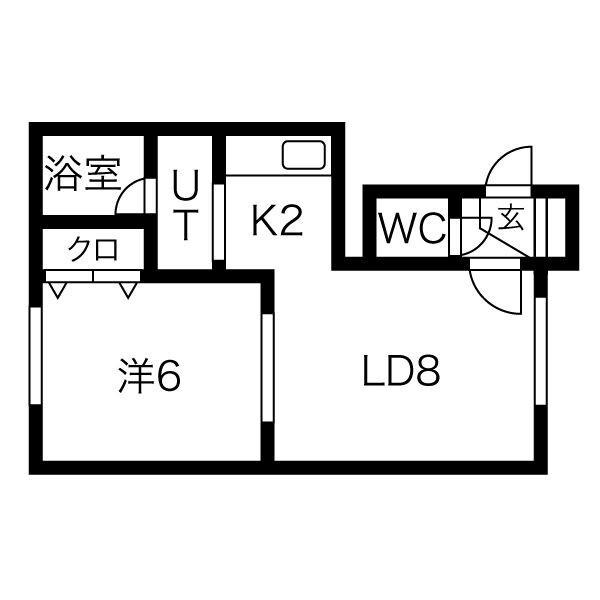 フレグランス（103） 間取り図画像