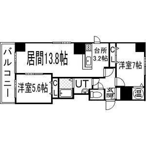 ブリーズＮ３６（601） 間取り図画像
