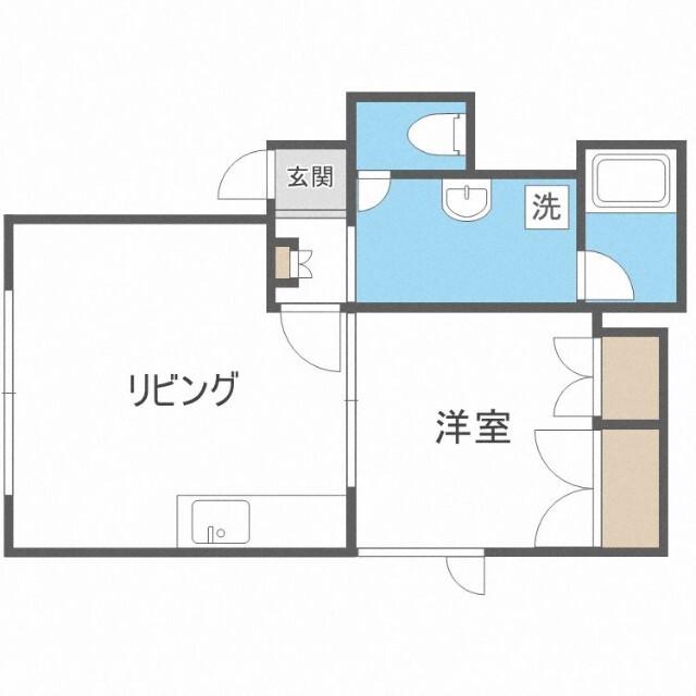 リージェント山の手（103） 間取り図画像