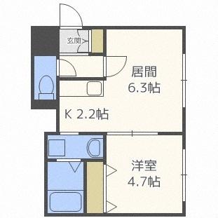 ル・アーヴル（301） 間取り図画像
