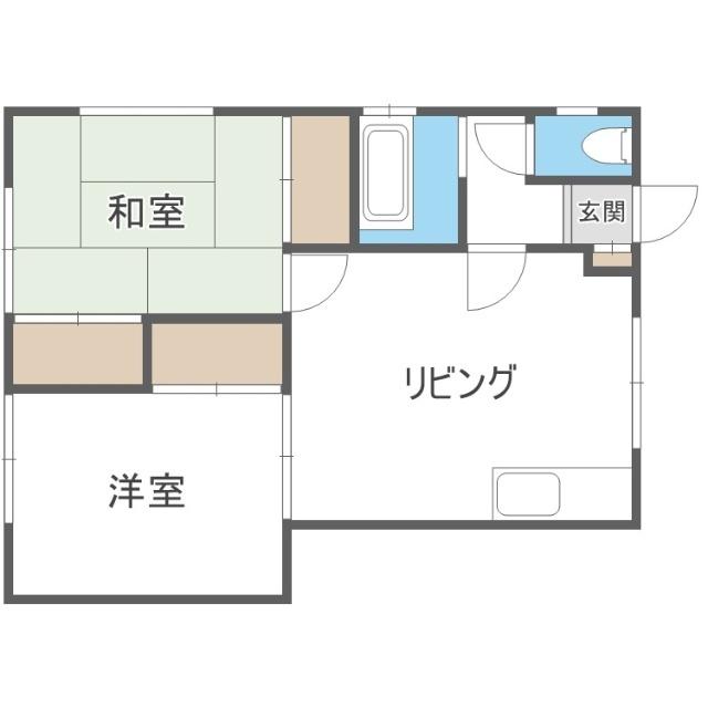 マンション後藤（101） 間取り図画像