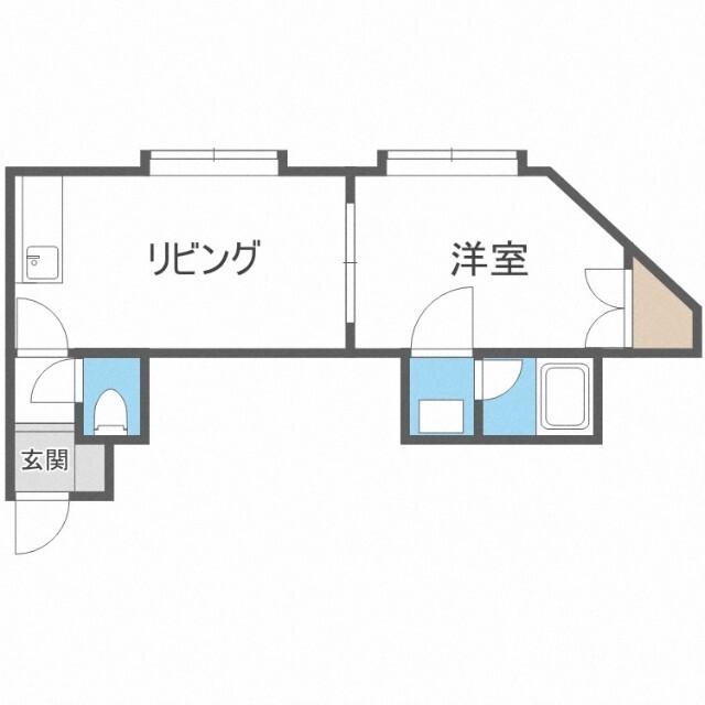 メゾン・ド・カミュ（301） 間取り図画像