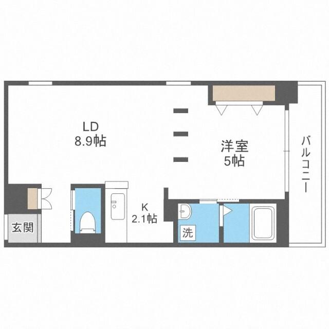 ラ・メージュ（209） 間取り図画像