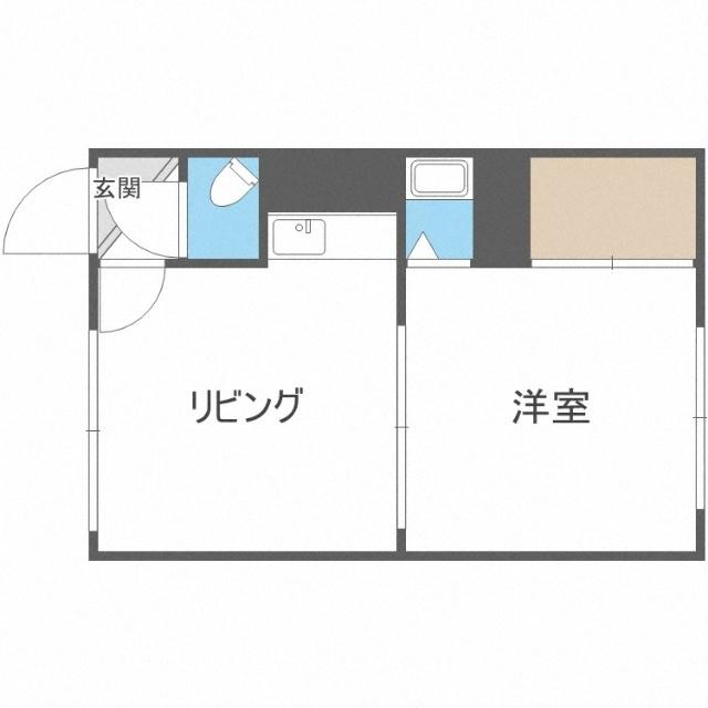 ラ・フォーレ元町（405） 間取り図画像