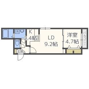 ラ・コーザＮ１０（302） 間取り図画像